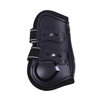 Afbeelding van QHP 6 kleuren Airflow neopreen voering spandex snelsluiting oordopjes (warmbloed, zwart)