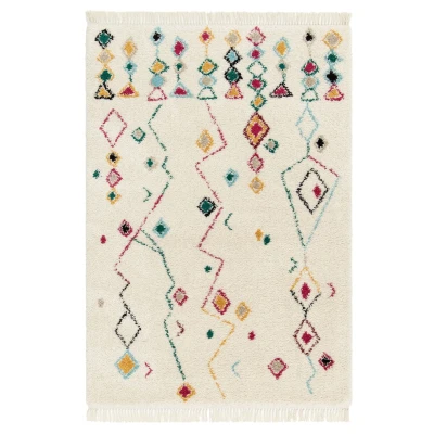 Afbeelding van Berber Vloerkleed Atlas Kite Ivoor/multi 200x290 Cm