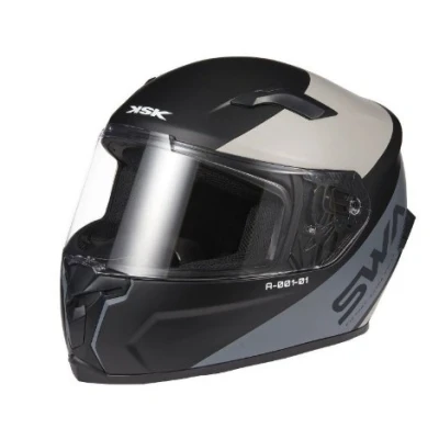 Afbeelding van KSK SWAGREY002 Integraalhelmen zwart/grijs M, 57 58 cm ECE 22.06