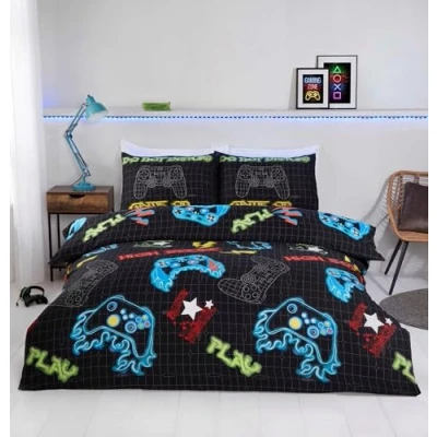 Afbeelding van So Soft Dekbedovertrek Gamer microvezel 1 persoons (135x200 + 50x75cm)