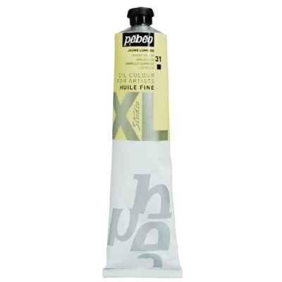Afbeelding van Pébéo Fijnolie XL 200 ml olieverf lichtgeel Pebéo
