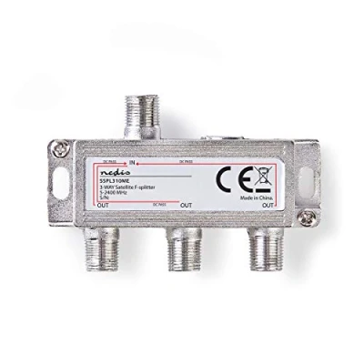 Afbeelding van F connector splitter Nedis (6 weg, 17 dB)