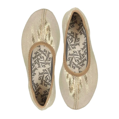 Afbeelding van Beck Damesgymnastiekschoenen Basic 071, Goud