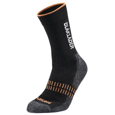 Image de Chaussettes warm Noir/orange fluorescent Blaklader