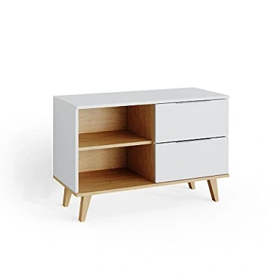 Afbeelding van Vicco Dressoir Nautica, Wit/Wit, 90 x 61 cm