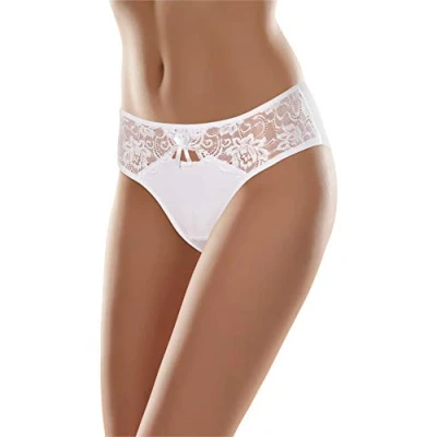 Afbeelding van Merry Style Hipster slip ondergoed dames MSGAB17, Wit.