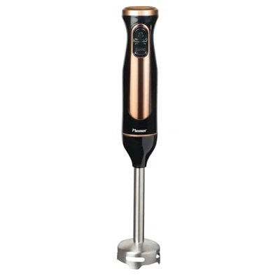 Afbeelding van Bestron Staafmixer, Incl. 2 Snelheden &amp; ergonomisch Handgreep, turbofunctie met meer dan 14.000/rpm, afneembare Staaf, vatwassergeschickt, 600 Watt, kleur: Koper