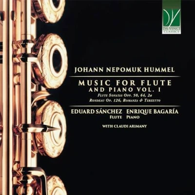 Afbeelding van Eduard Sanchez, Enrique Bagara &amp; Claud Arimany Johann Nepomuk Hummel: Music For Flute And Piano Vol. 1 (CD)