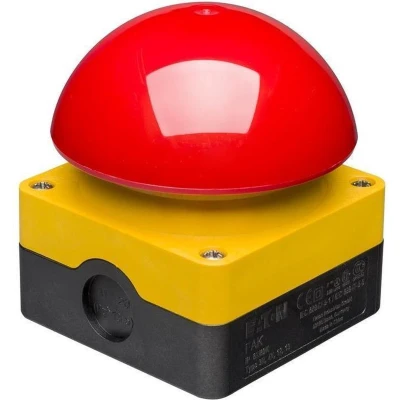 Afbeelding van Eaton 229748 FAK R/V/KC11/IY Voet en slagdrukknop 230 V/AC 6 A 1x uit/aan Continu (Ø x h) 94 mm 101 IP67 1 stuk(s)