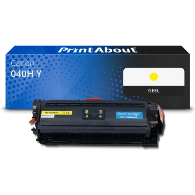 Afbeelding van Huismerk Canon 040H Y Toner Geel Hoge capaciteit