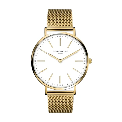 Afbeelding van Liebeskind Berlin Horloge goldcoloured, Heren, Maat: One Size, Gold coloured