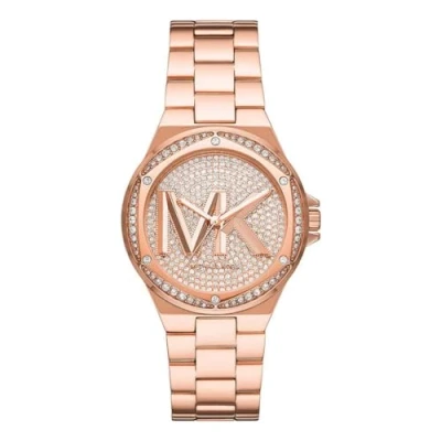 Afbeelding van Michael Kors Lennox Dameshorloge, kwartsuurwerk met roestvrij stalen armband of lederen band