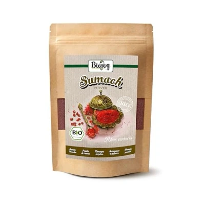 Image de Biojoy Poudre de Sumac BIO (250 g), épice moulu, 5% Sel gemme