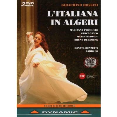 Afbeelding van Orchestra Del Teatro Comunale Di Bologna, Donato Renzetti Rossini: L&#039;Italiana In Algeri (2 DVD)