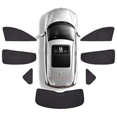 Afbeelding van Pare soleil Fenêtre Latérale pour Mercedes Be nz ML W166 2011 2015, De Voiture Block Rayons UV Anti Moustiques Et poussière Confidentialité Accessoires,E/7 Wholecar