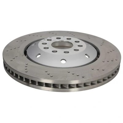 Afbeelding van SHW Performance AFR46412 remschijf Vooras rechts 365 34 Geperforeerd, interne ventilatie, tweedelige Gecoat High carbon AUDI: A6 C5 Avant