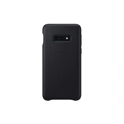 Afbeelding van Samsung lederen cover zwart voor Galaxy S10e