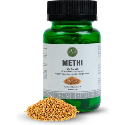 Afbeelding van Vanan Methi Capsules 60CP