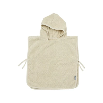 Afbeelding van Meyco Badponcho Popcorn 1 3 Jaar Soft Sand