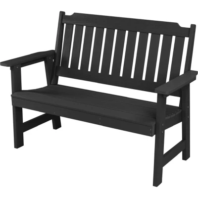 Afbeelding van Tuinbank Zwart HIPS 131x61x93 cm Montreal SenS Line