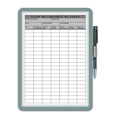 Afbeelding van Tarifold Memo magnetische papierstandaard, zelfklevend, A4, zilverkleurig