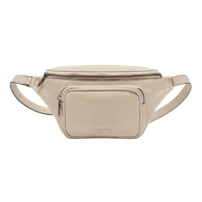 Afbeelding van LIEBESKIND BERLIN Leren Schoudertas Gordeltas Lila Sheep Natural Belt Bag Sandcastle Beige