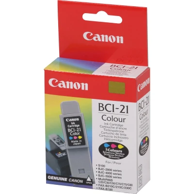 Afbeelding van Canon BCI 21C Inktcartridge 3 kleuren
