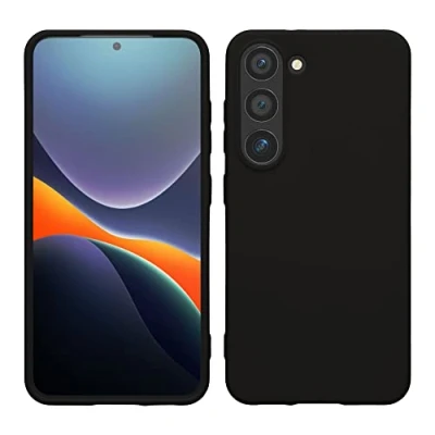 Afbeelding van kwmobile telefoonhoesje geschikt voor Samsung Galaxy S23 Hoesje smartphone Back cover in zwart