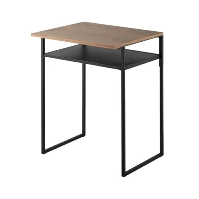 Afbeelding van Yamazaki Bijzettafel met Lade Tower Zwart