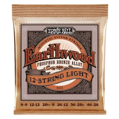 Afbeelding van EB2153 9 46 12 string Earthwood Phosphor Bronze Super Slinky