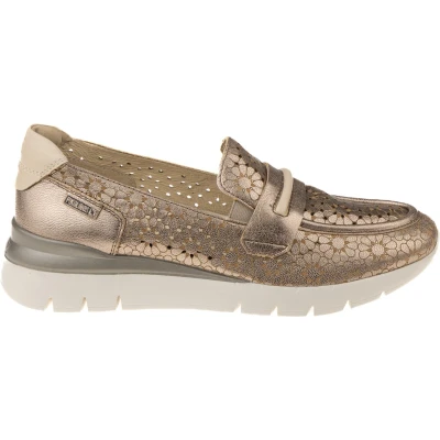 Afbeelding van Pikolinos Cantabria W4R Mocassins, Dames, Maat: 40, Stone Leer