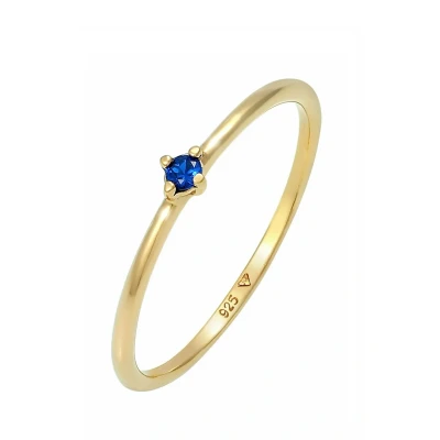 Afbeelding van Elli Basic Ring, Dames, Maat: 54, Blau