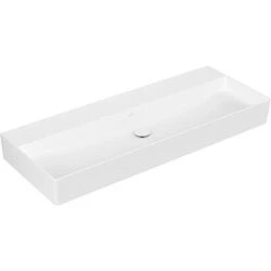 Afbeelding van Villeroy &amp; Boch Memento 2.0 wastafel wit ceramic+ (120 x 47 cm) zonder