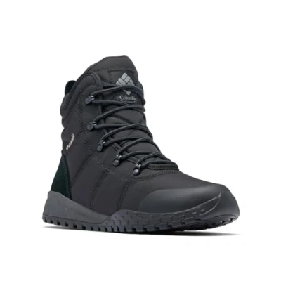 Afbeelding van Columbia FAIRBANKS OMNIHEAT Outdoorschoenen black/titanium, Heren, Maat: 41, Black/titanium Leer/ synthetisch