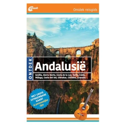 Afbeelding van Anwb Ontdek Andalusië Reisgids Kleurloos Reisboeken &amp; Kaarten