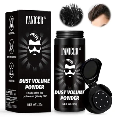 Afbeelding van 25 g haarstylingpoeder, haarpoeder met mat effect, stylingpoeder, volumepoeder, volumepoeder voor dames en heren, matte look, eenvoudig aan te brengen