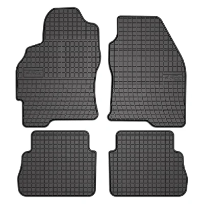 Afbeelding van FROGUM 402034 Vloermatset Rubber voor en achter 4 Zwart Op maat gemaakt FORD: MONDEO 2