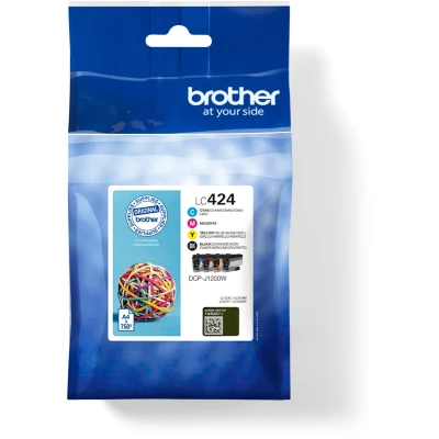 Afbeelding van Brother LC 424VAL Inktcartridge 4 kleuren Voordeelbundel