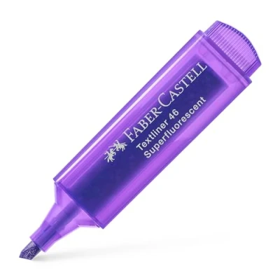 Afbeelding van tekstmarker Faber Castell 1546 violet