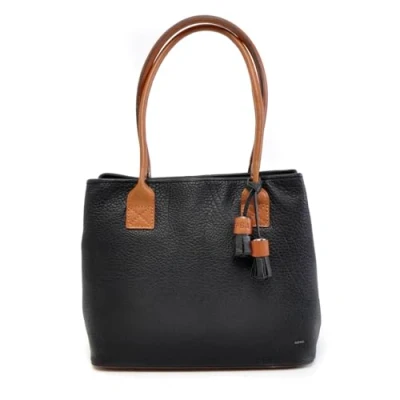 Afbeelding van Berba Chamonix Shopper Ladies Bag black Damestas