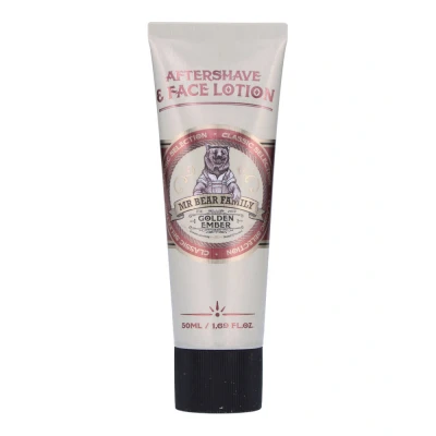 Afbeelding van Mr Bear Family Golden Ember Aftershave &amp; FACE Lotion Aftershave, Heren, Maat: 50 ml,