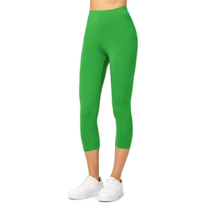 Image de Merry Style MS10 144 Legging 3/4 en viscose pour femme, vert, S