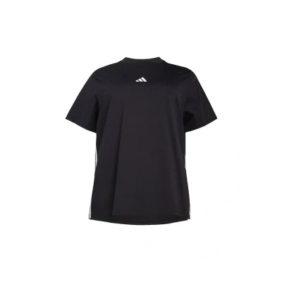 Afbeelding van adidas ESSENTIALS 3 STRIPES T shirt van katoen (plus size) voor dames