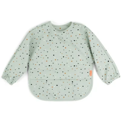 Afbeelding van Done by deer mouwslab met voorvak happy dots green