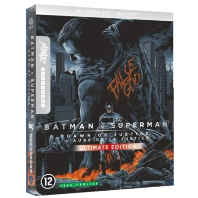Image de Warner Home Video Batman V Superman: Dawn Of Justice (steelbook) 4k Blu ray
