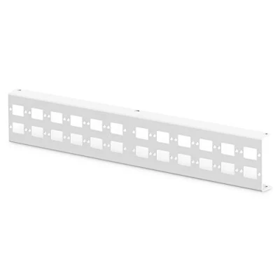 Afbeelding van Digitus DN 96801M 2 Verdeelplaat voor glasvezelkabels Grijs (RAL 7035) 1 stuk(s)