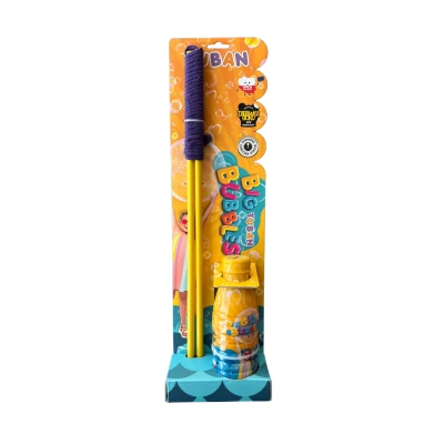 Afbeelding van Tuban Set Giant Bubble Wand + Liquid 400 ML