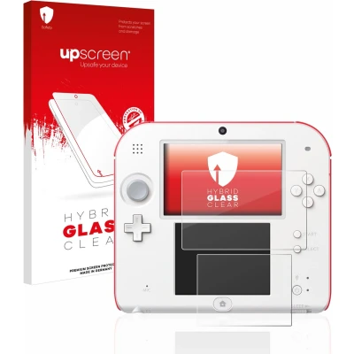 Afbeelding van upscreen Scratch Shield gepantserde glasfolie (DSi XL), Andere spelaccessoires, Transparant
