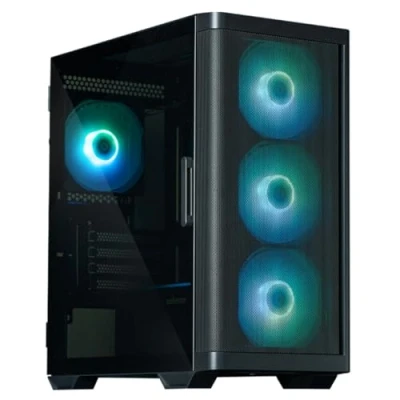 Image de Boitier PC sans alimentation ZALMAN M4 ARGB (Noir) Moyen tour Format M ATX