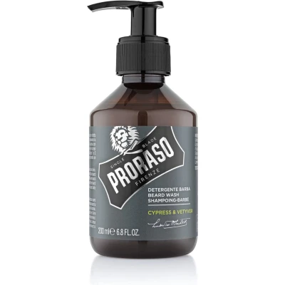 Afbeelding van Proraso Single Blade baardshampoo Cypress &amp; Vetyver 200ml